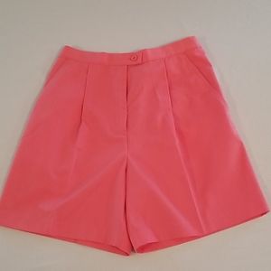 Coral Bay Golf Pleated Outdoor Shorts Size 14